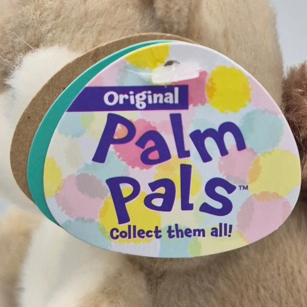 Aurora Palm Pals Sammy Squirrel Plush Tan Brown Forest Animal Toy 5 inch NEW